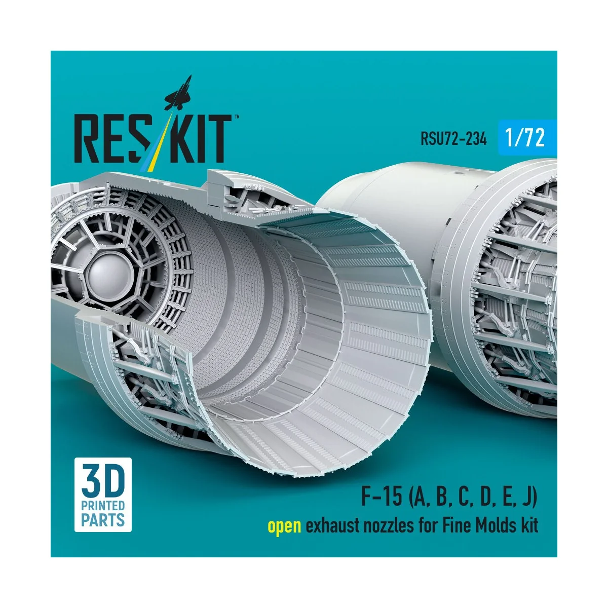F?15 Eagle/Strike Eagle (A, B, C, D, E early, J) F100-PW-220 open e...
