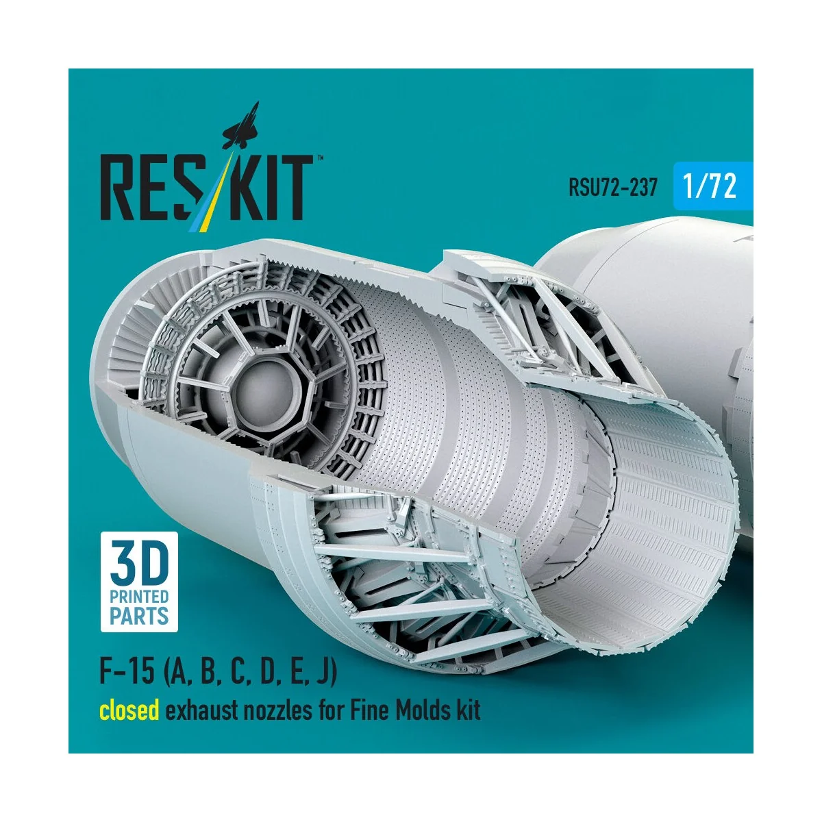 F?15 Eagle/Strike Eagle (A, B, C, D, E early, J) F100-PW-220 closed...