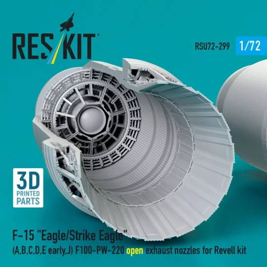 F?15 Eagle/Strike Eagle (A, B, C, D, E early, J) F100-PW-220 open e...
