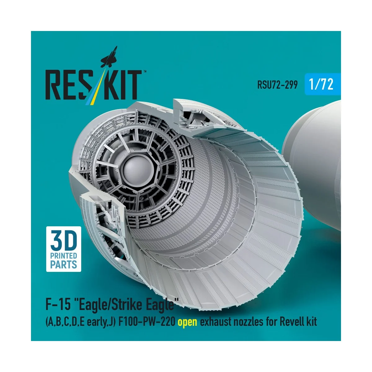 F?15 Eagle/Strike Eagle (A, B, C, D, E early, J) F100-PW-220 open e...