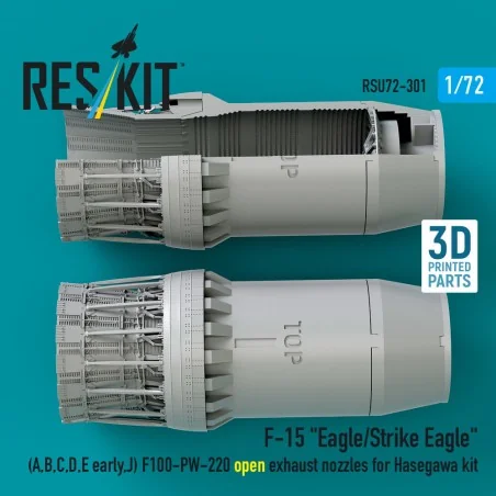 F?15 Eagle/Strike Eagle (A, B, C, D, E early, J) F100-PW-220 open e...