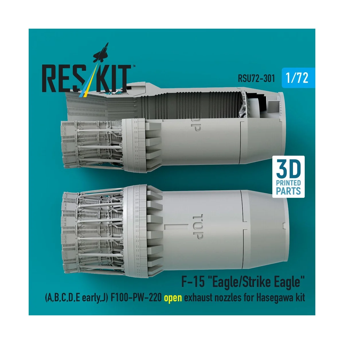F?15 Eagle/Strike Eagle (A, B, C, D, E early, J) F100-PW-220 open e...