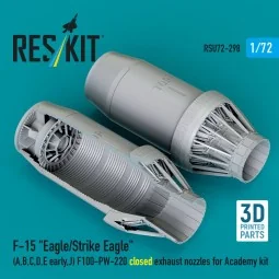 F?15 Eagle/Strike Eagle (A, B, C, D, E early, J) F100-PW-220 closed...