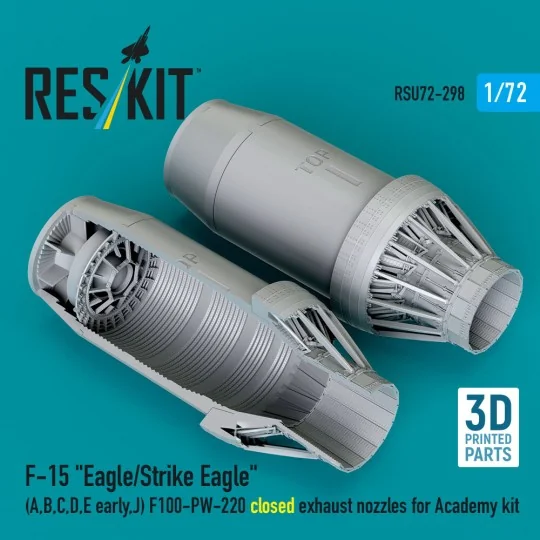 F?15 Eagle/Strike Eagle (A, B, C, D, E early, J) F100-PW-220 closed...