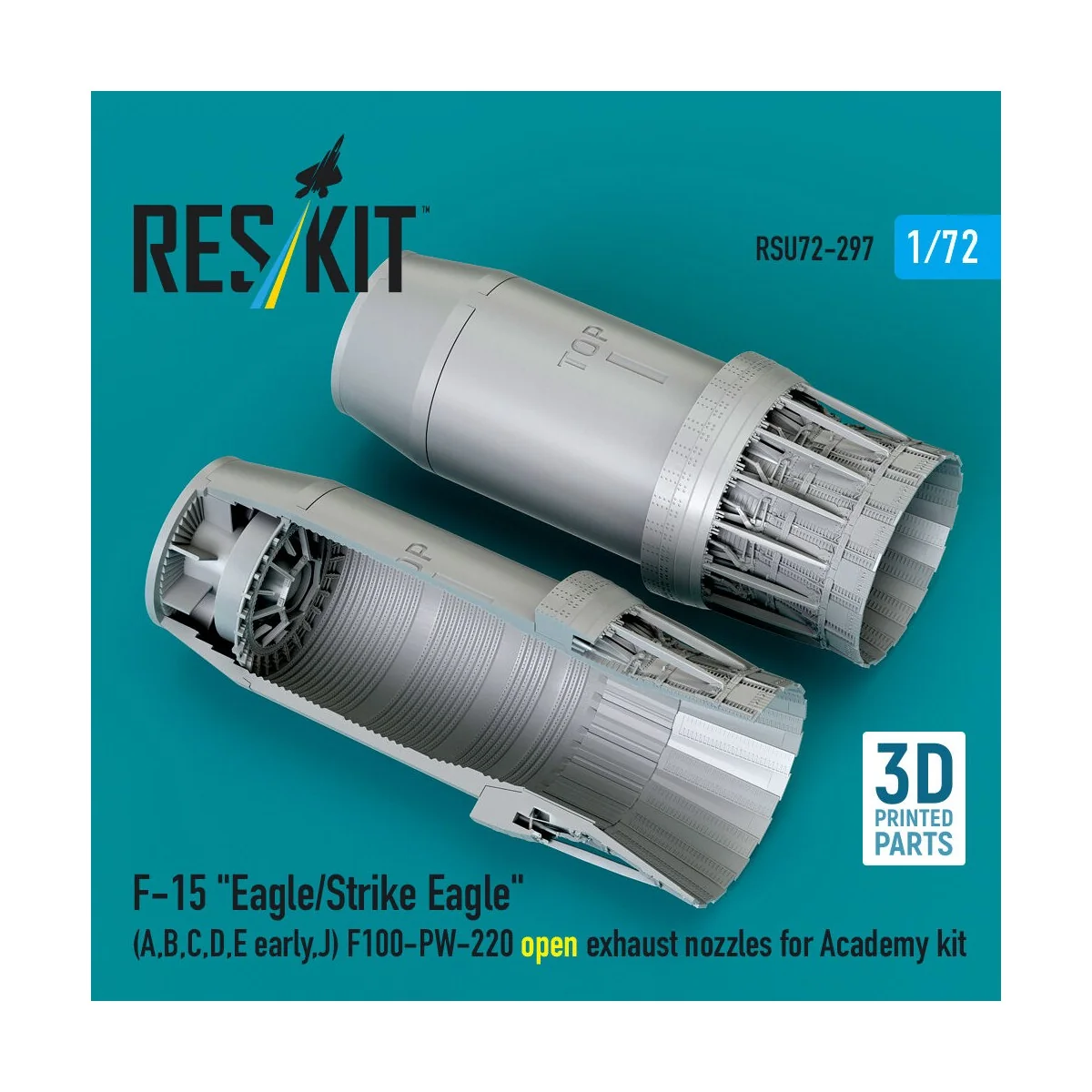 F?15 Eagle/Strike Eagle (A, B, C, D, E early, J) F100-PW-220 open e...