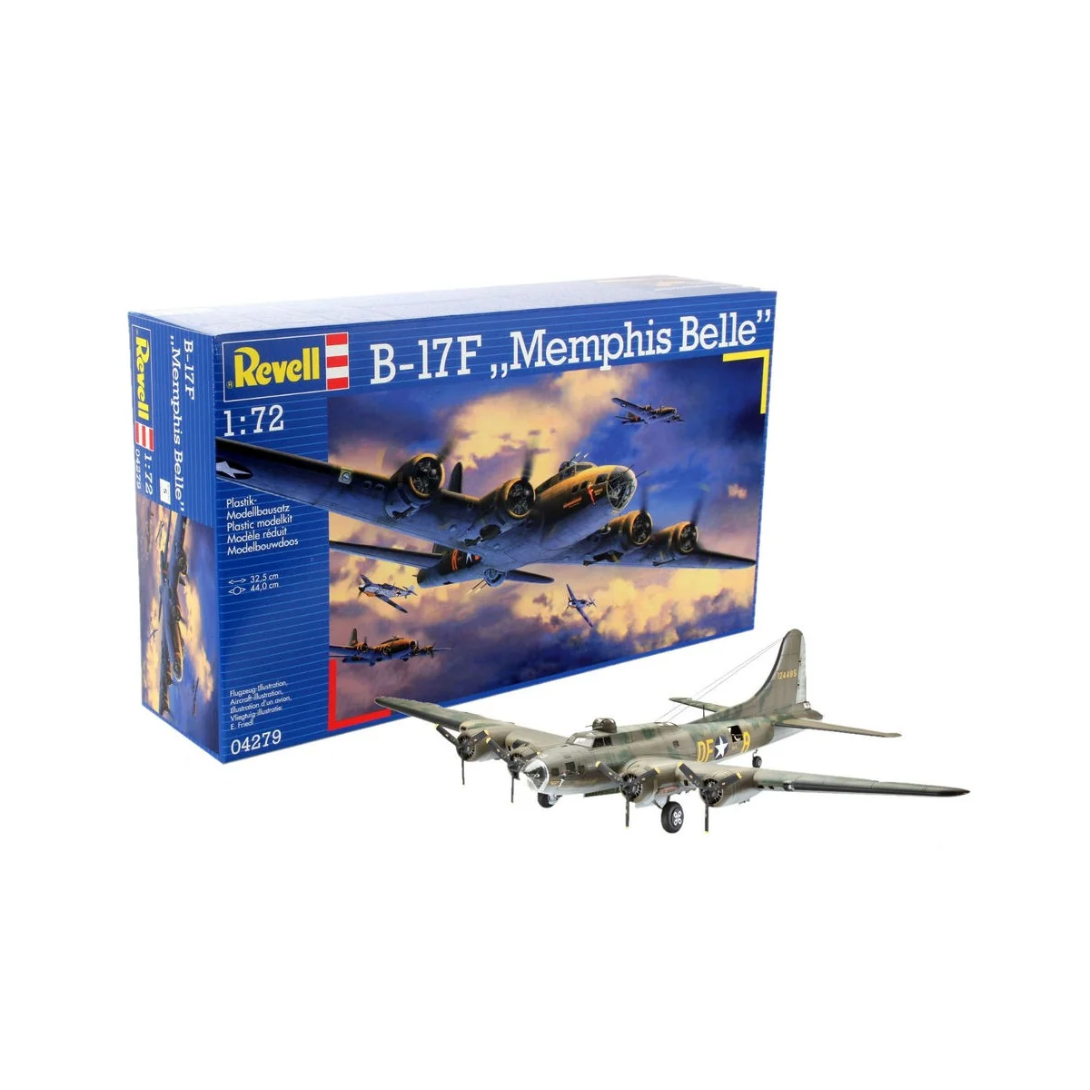 B-17F Memphis Belle, 1/72 - Revell 04279