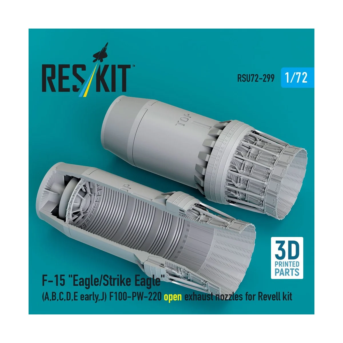 F?15 Eagle/Strike Eagle (A, B, C, D, E early, J) F100-PW-220 open e...