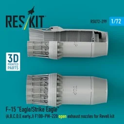F?15 Eagle/Strike Eagle (A, B, C, D, E early, J) F100-PW-220 open e... 2