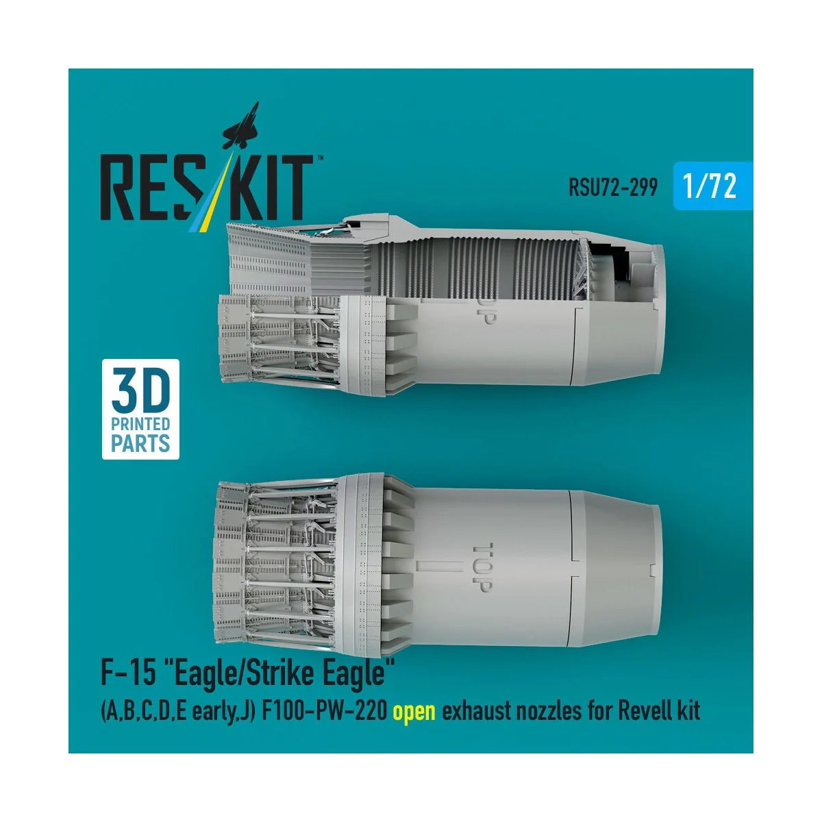 F?15 Eagle/Strike Eagle (A, B, C, D, E early, J) F100-PW-220 open e...