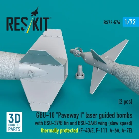 GBU-10 Paveway I laser guided bombs with BSU-37/B fin and BSU-3A/B ...