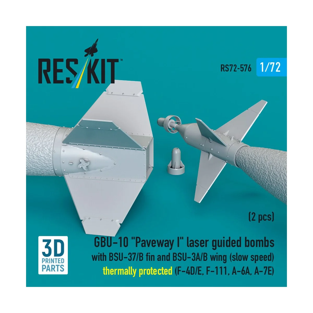 GBU-10 Paveway I laser guided bombs with BSU-37/B fin and BSU-3A/B ...