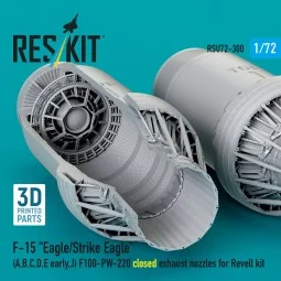 F?15 Eagle/Strike Eagle (A, B, C, D, E early, J) F100-PW-220 closed... 2