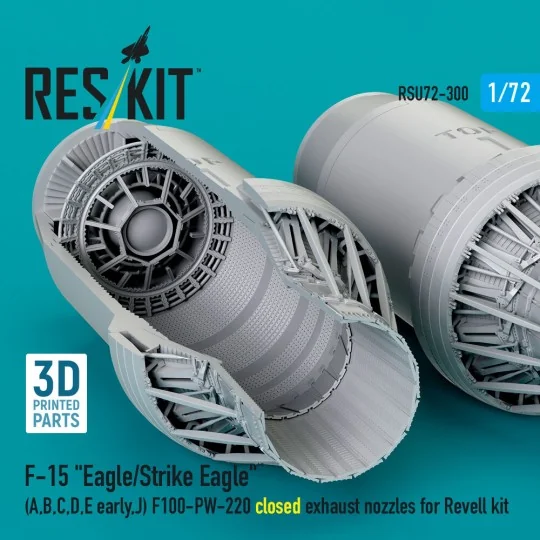 F?15 Eagle/Strike Eagle (A, B, C, D, E early, J) F100-PW-220 closed...