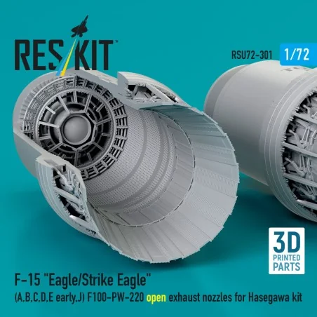 F?15 Eagle/Strike Eagle (A, B, C, D, E early, J) F100-PW-220 open e...