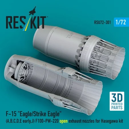 F?15 Eagle/Strike Eagle (A, B, C, D, E early, J) F100-PW-220 open e...