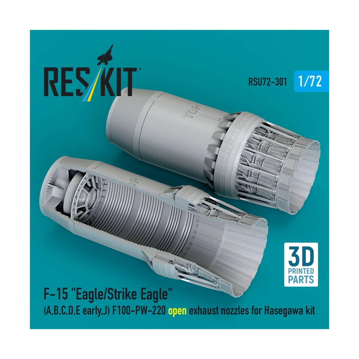 F?15 Eagle/Strike Eagle (A, B, C, D, E early, J) F100-PW-220 open e...