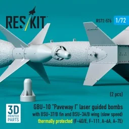 GBU-10 Paveway I laser guided bombs with BSU-37/B fin and BSU-3A/B ... 2