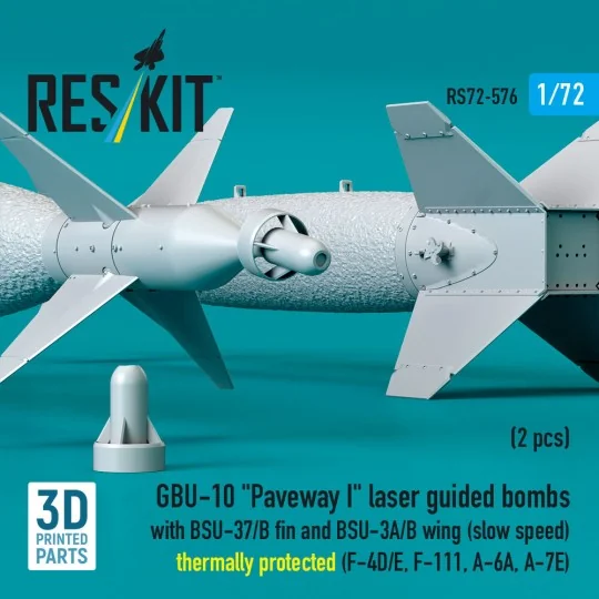 GBU-10 Paveway I laser guided bombs with BSU-37/B fin and BSU-3A/B ...