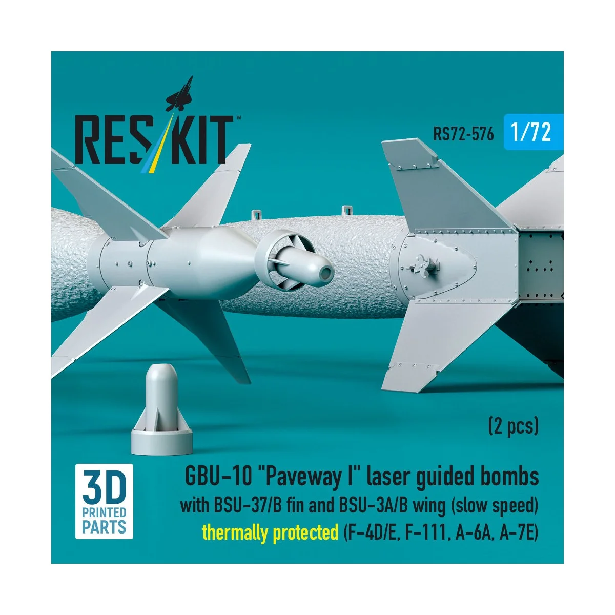 GBU-10 Paveway I laser guided bombs with BSU-37/B fin and BSU-3A/B ...