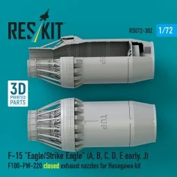 F?15 Eagle/Strike Eagle (A, B, C, D, E early, J) F100-PW-220 closed... 2