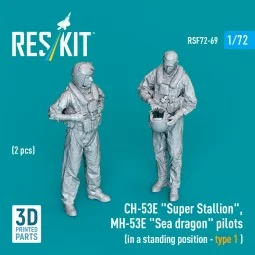 CH-53E Super Stallion, MH-53E Sea dragon pilots (in a standing posi... 2