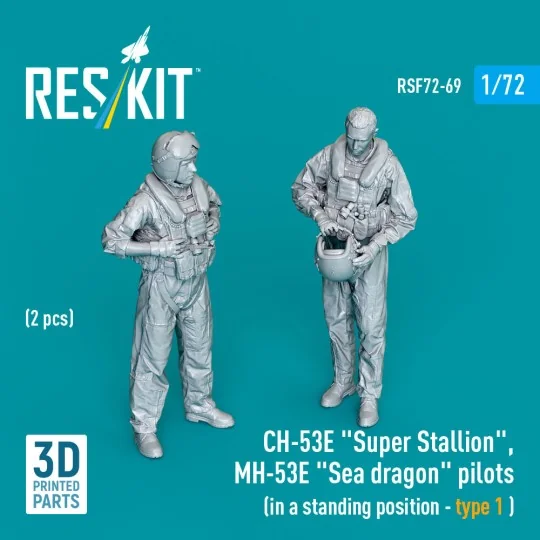 CH-53E Super Stallion, MH-53E Sea dragon pilots (in a standing posi...