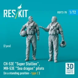 CH-53E Super Stallion, MH-53E Sea dragon pilots (in a standing posi... 2