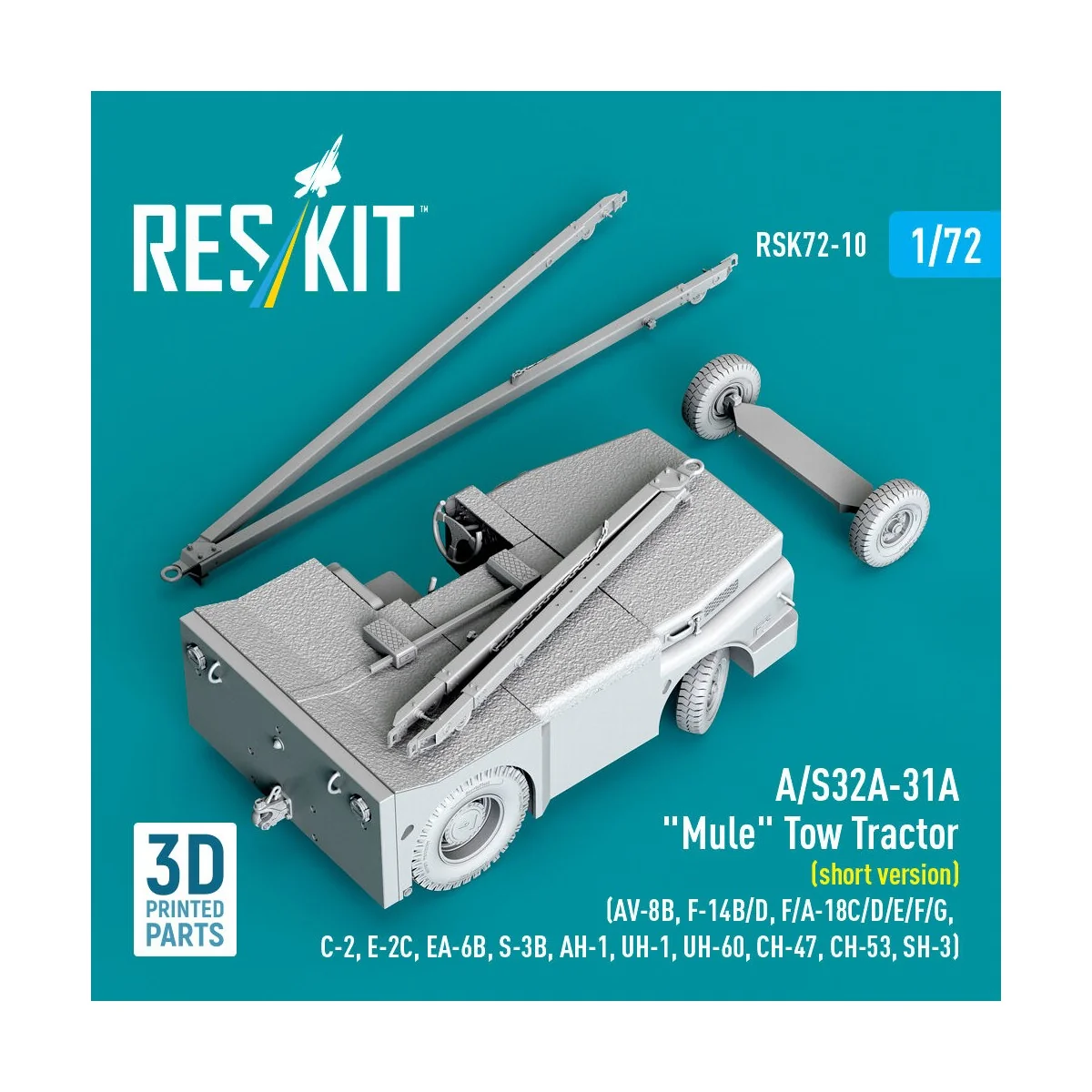 A/S32A-31A Mule Tow Tractor (short version) (AV-8B, F-14B/D, F/A-18...