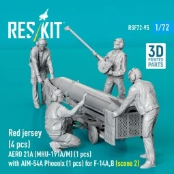 Red jersey (4 pcs) AERO 21A (MHU-191A/M) (1 pcs) with AIM-54A Phoen... 2