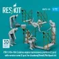 PBY-5 /OA-10A Catalina engine maintenance platform (2 pcs) with ser...