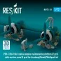 PBY-5 /OA-10A Catalina engine maintenance platform (2 pcs) with ser...