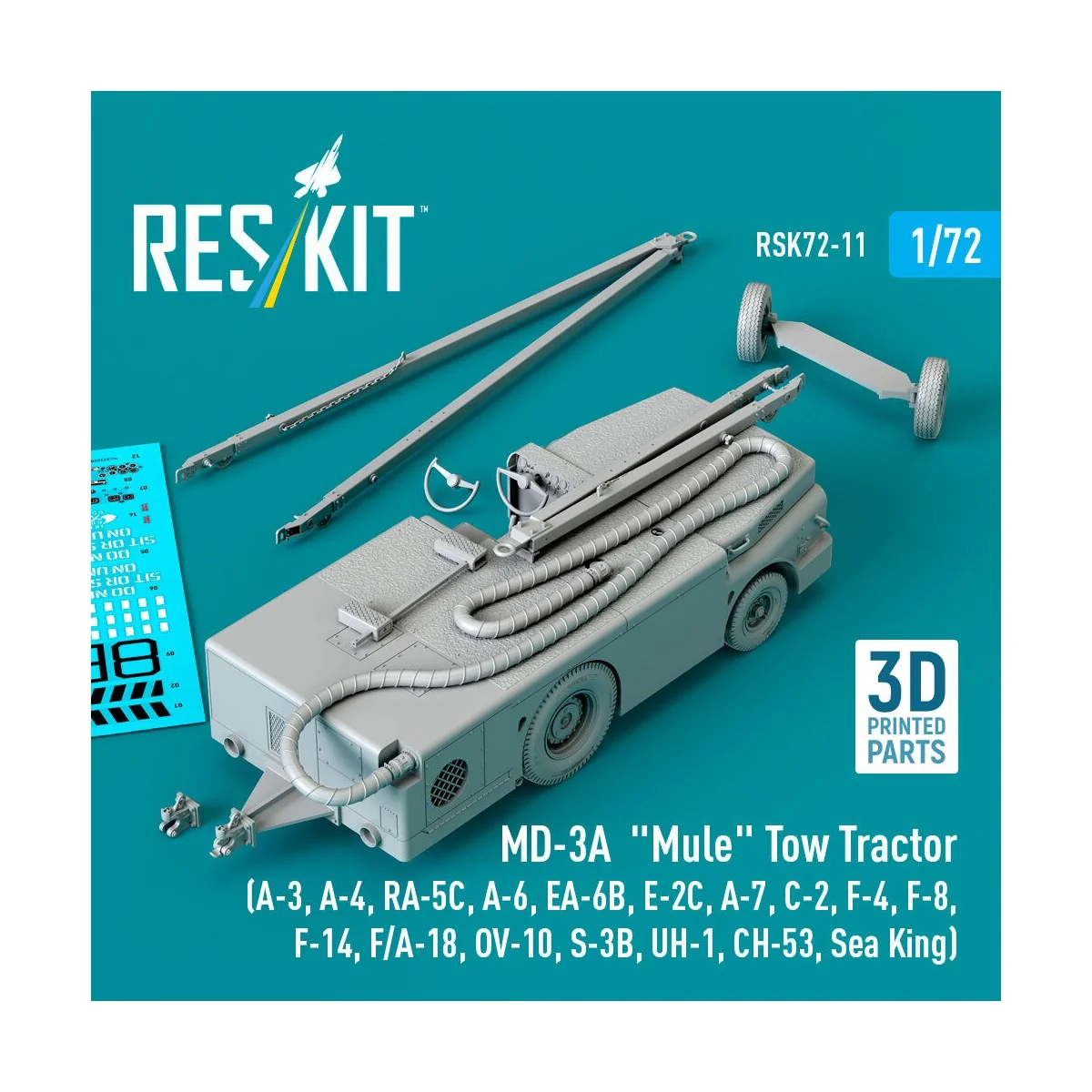 MD-3A Mule Tow Tractor (A-3, A-4, RA-5C, A-6, EA-6B, E-2C, A-7, C-2...