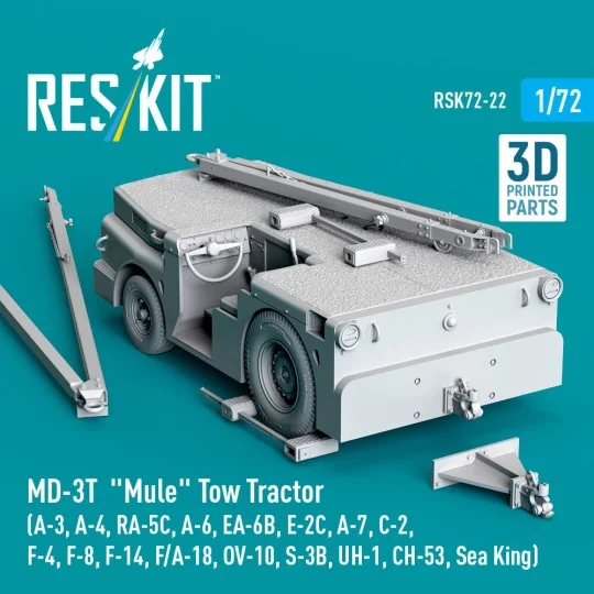 MD-3T Mule Tow Tractor (A-3, A-4, RA-5C, A-6, EA-6B, E-2C, A-7, C-2...