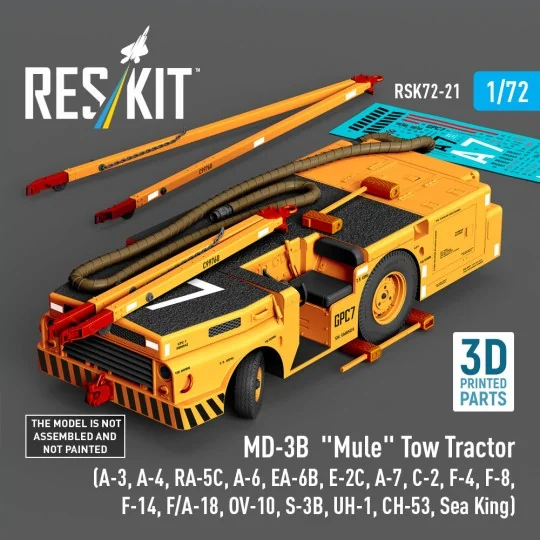 MD-3B Mule Tow Tractor (A-3, A-4, RA-5C, A-6, EA-6B, E-2C, A-7, C-2...