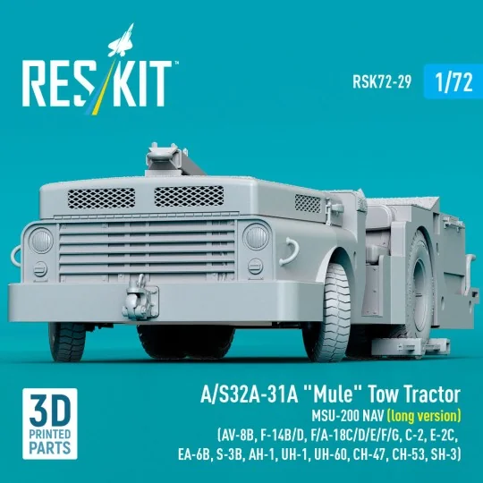 A/S32A-31A Mule Tow Tractor MSU-200 NAV (long version) (AV-8B, F-14...