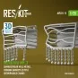 Merkava Mk.3 damaged rear hull metall storage baskets (2 pcs) w/wor...