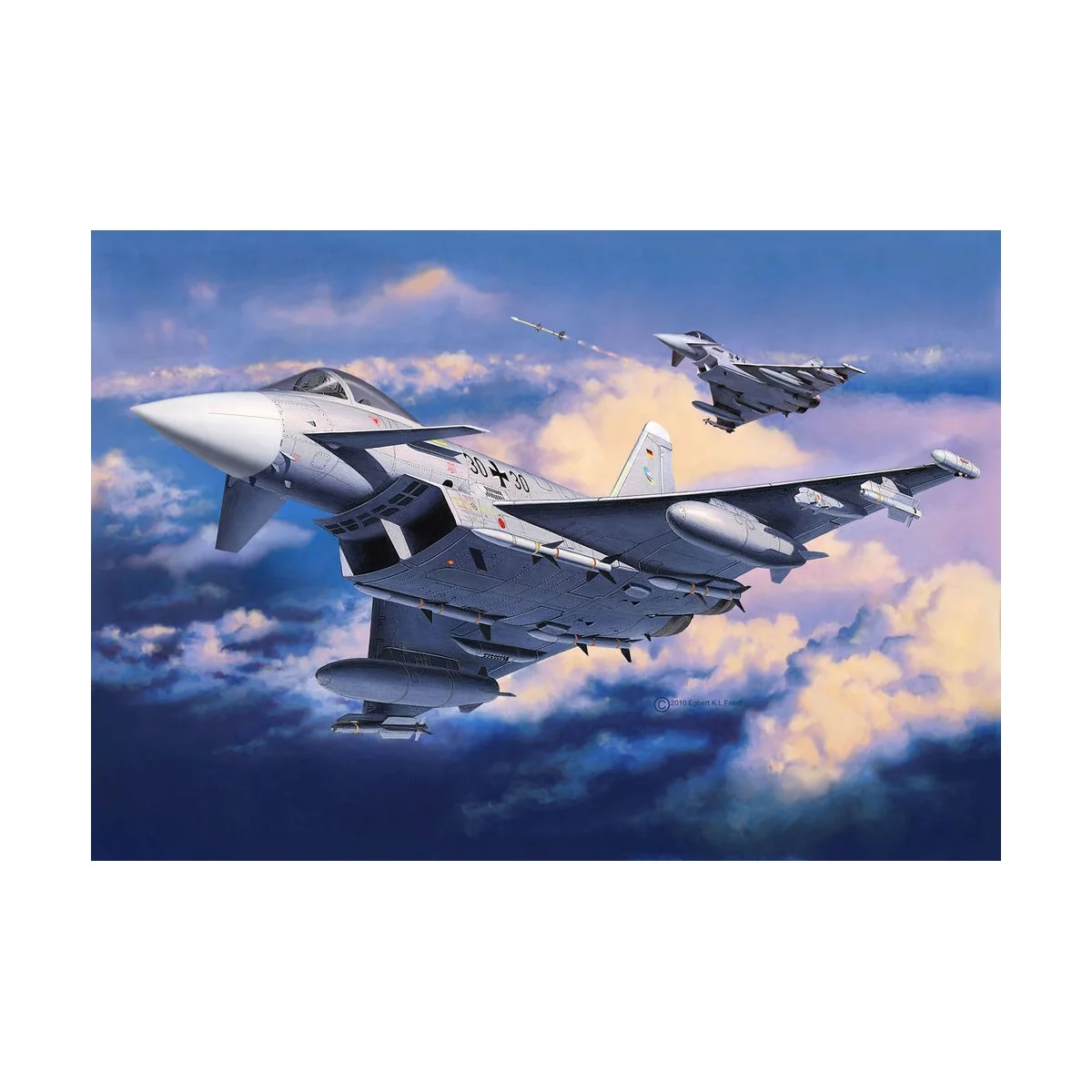 Eurofighter Typhoon (single seat, 1/144 - Revell 04282