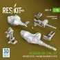 Merkava Mk.3 MG set w\cover (3 pcs) + machine gun mounts (3 pcs) fo...