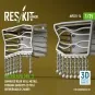 Merkava Mk.3 damaged rear hull metall storage baskets (2 pcs) w/wor...