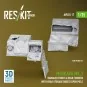 Merkava Mk.3 damaged front & rear fenders with rear storage boxes (...