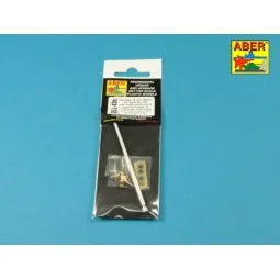 Germ.75mm barrel for KwK40L/48 with middle model muzzle brake for P...