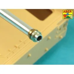 Germ.75mm barrel for KwK40L/48 with late model muzzle brake for Pz....