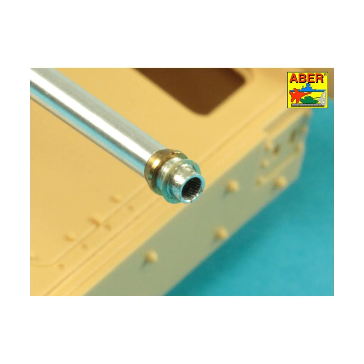 Germ.75mm barrel for KwK40L/48 with late model muzzle brake for Pz....
