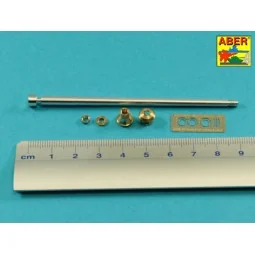 Germ.75mm barrel for KwK40L/48 with late model muzzle brake for Pz.... 2