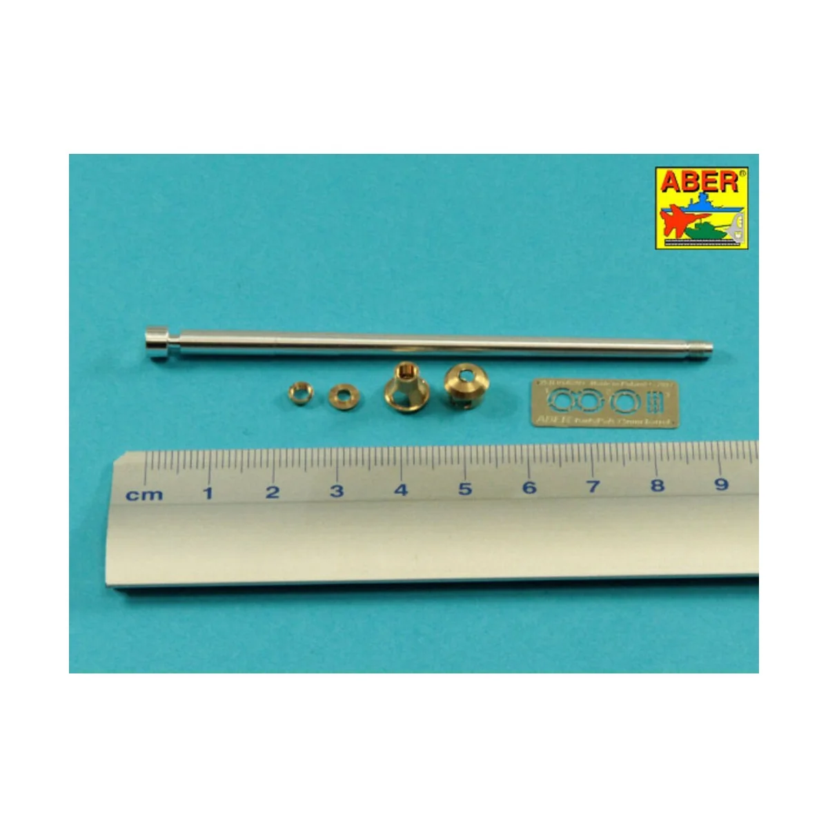 Germ.75mm barrel for KwK40L/48 with late model muzzle brake for Pz....