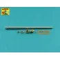 Germ.75mm barrel for KwK40L/48 with late model muzzle brake for Pz....