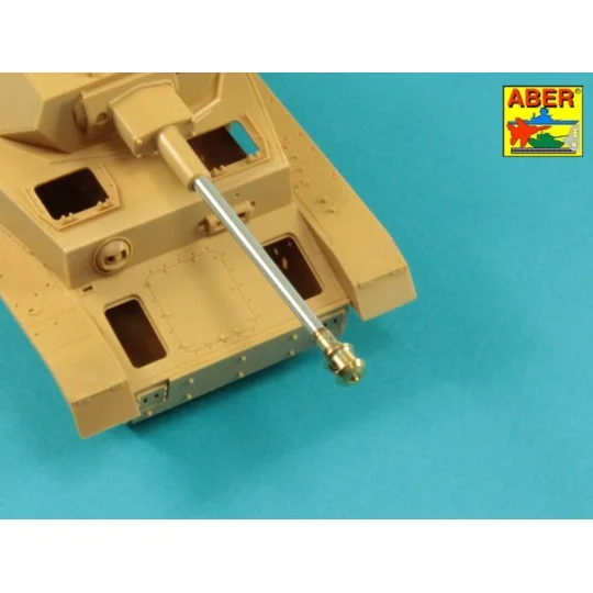 Germ.75mm barrel for KwK40L/48 with late model muzzle brake for Pz....