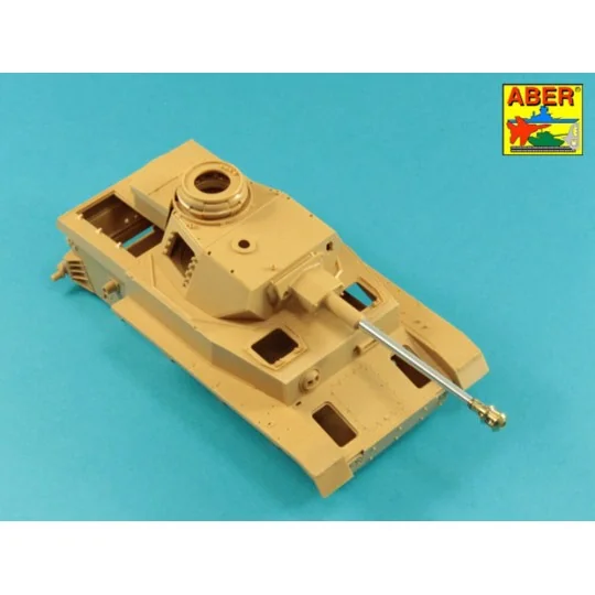 Germ.75mm barrel for KwK40L/48 with late model muzzle brake for Pz....