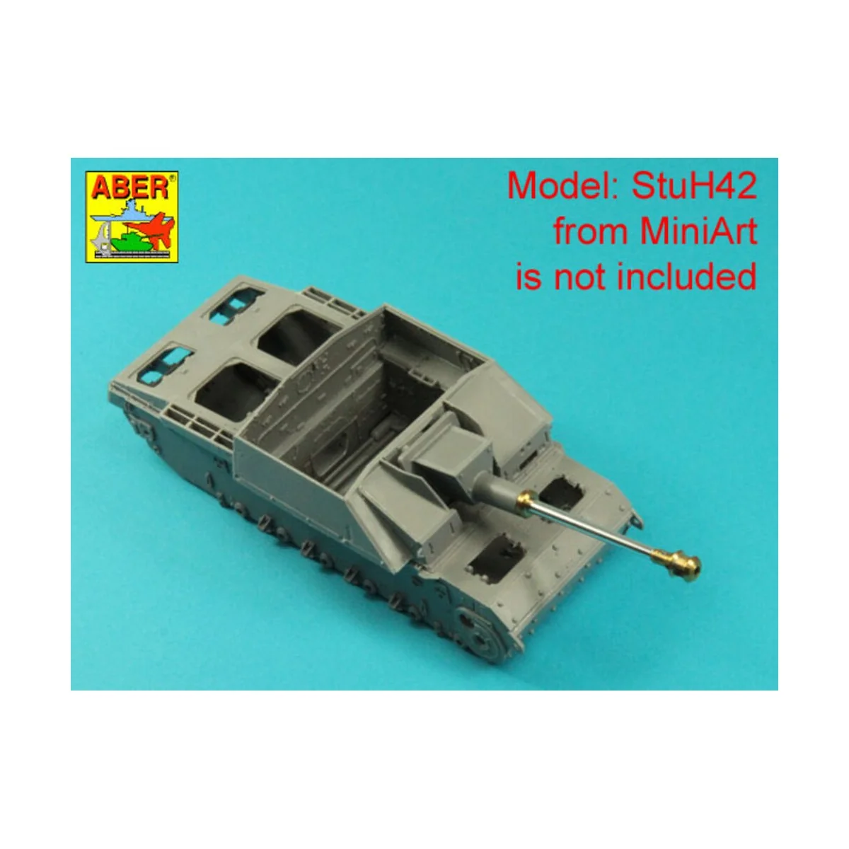 German StuK.40 L/48 7, 5 cm Barrel with final muzzle brake for Stug...