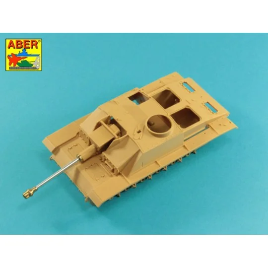 German StuK.40 L/48 7, 5cm barrel with early model muzzle brake for...